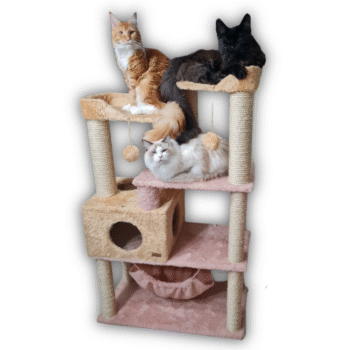 Arranhador do Gatão – 134cm de Altura | Qualidade Super Premium