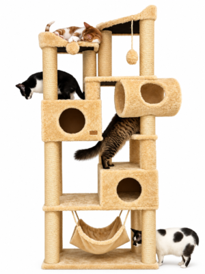 Arranhador do Gatão Max Familie – 194cm de Altura | Qualidade Super Premium