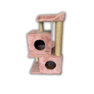 Arranhador Duas Tocas ideal para janelas  – 90cm de Altura | Básico