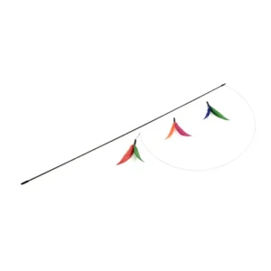 Varinha Flying Cat fio de Aço Iscas de Penas (3 refil)