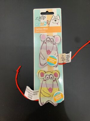 Brinquedo para Gatos Kit Catoon - Curious Mouse Catinip e Matatabi AFP