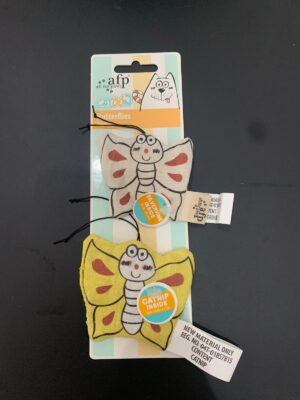 Brinquedo para Gatos Kit Catoon - Butterflies Catinip e Matatabi AFP