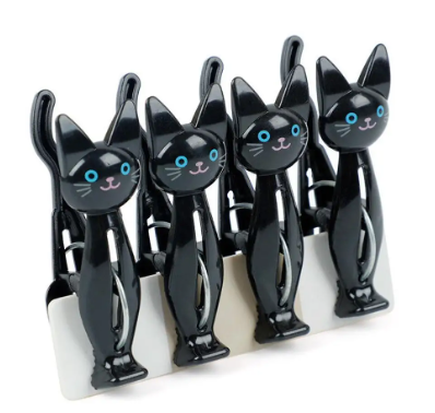 Pregador multiuso gatinhos Kit C/4