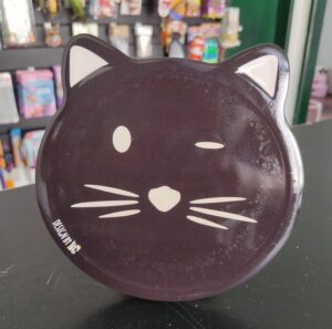 Descanso de Panela 16cm Gato Preto Ceramica