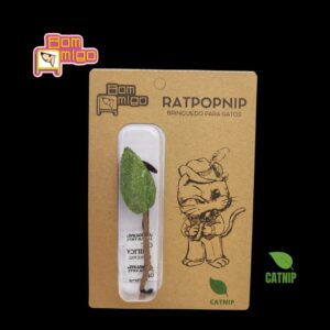 Brinquedo para Gatos com Catnip CAT RATPOPNIP